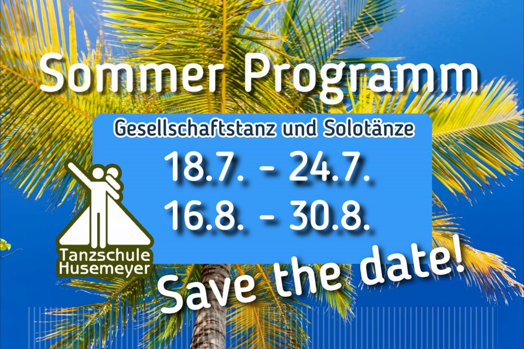 Sommerprogramm Save the date 26